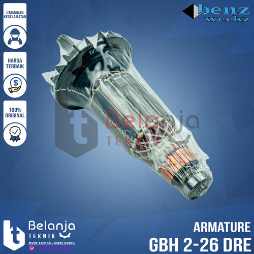 Benz Armature GBH 2-26 DRE Angker Rotary Hammer Bosch GBH 2-26DRE