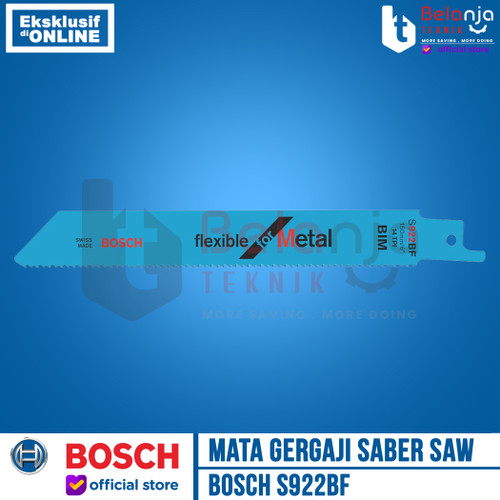 BOSCH Mata Gergaji Saber Saw Sabre Saw S922BF S 922 BF Bim Wood Metal
