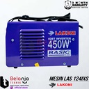 Lakoni Mesin Travo Las Basic 124iXS 450 Watt Welding Las Trafo 120 A
