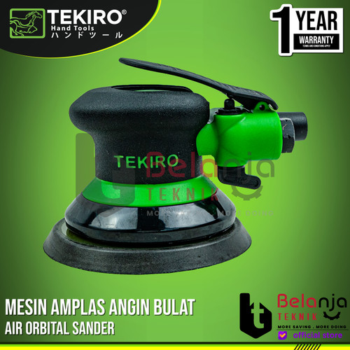 Tekiro Mesin Amplas Angin Bulat AT-OS1873 Air Orbital Sander 5 Inch