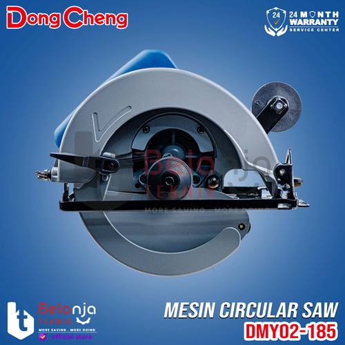 Dongcheng Mesin Circular Saw 7 Inch DMY02-185 Sirkel Potong Kayu 1100W
