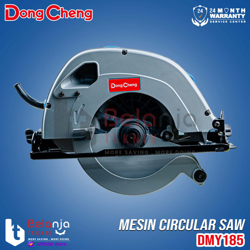 Dongcheng Mesin Circular Saw 7 Inch DMY185 Sirkel Potong Kayu 1100W