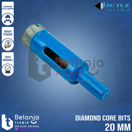 Benz Mata Bor Granit Hole Saw 20 MM Holesaw Lubang Keramin Marmer 20MM