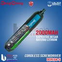 Dongcheng Screwdriver Cordless DCPL04-5 Mesin Bor Obeng 5MM 4V 2AH