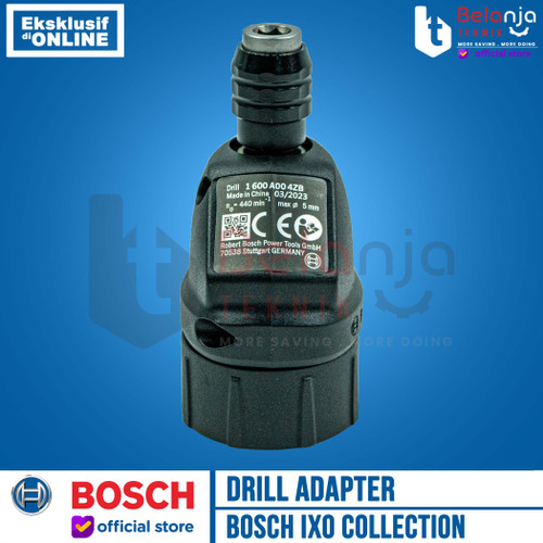 Bosch IXO Collection Drill Adapter Kepala Bor Jangkauan Sudut Sempit