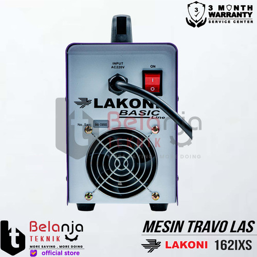 LAKONI BASIC Travo Las Listrik 162IXS Welding Inverter 162 IXS 450 W