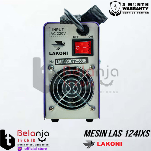 Lakoni Mesin Travo Las Basic 124iXS 450 Watt Welding Las Trafo 120 A