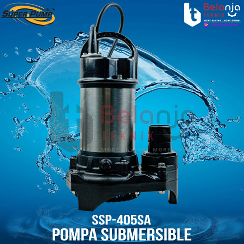 Mitsubishi Pompa Celup Air Kotor Limbah SSP-405SA 2 Inch 400W Otomatis