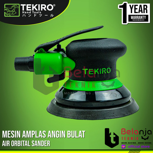 Tekiro Mesin Amplas Angin Bulat AT-OS1873 Air Orbital Sander 5 Inch
