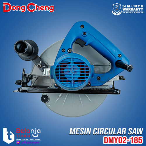 Dongcheng Mesin Circular Saw 7 Inch DMY02-185 Sirkel Potong Kayu 1100W