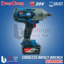 Dongcheng Impact Wrench Baterai DCPB998 FK Mesin Buka Baut 20V SET