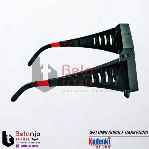 Kodenki Kacamata Las Otomatis Gelap Darkening Kaca Mata Las Auto Dark