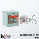 Tokei Cylinder Block Set 328 Blok Mesin Potong Rumput Gendong 2 Tak