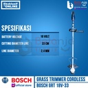 Bosch Mesin Potong Rumput Baterai GRT 18V-33 Grass Trimmer Cordless 18 Volt Unit Only