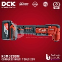 DCK Multi Tools Oscilating Corldess KDMD20DM Mesin Oskilasi KDMD 20 Unit Only