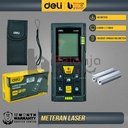 Deli Meteran Laser Digital Rangefinder Distance 40 Meter Pengukur 40 M 40M