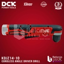 DCK Angle Driver Drill Cordless KDJZ14-10 Mesin Bor Sudut Baterai Unit Only