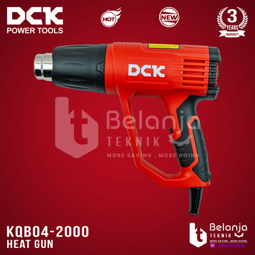 DCK Mesin Heat Gun Hot Gun Mesin Pemanas KQB04-2000 Heatgun 2000 Watt