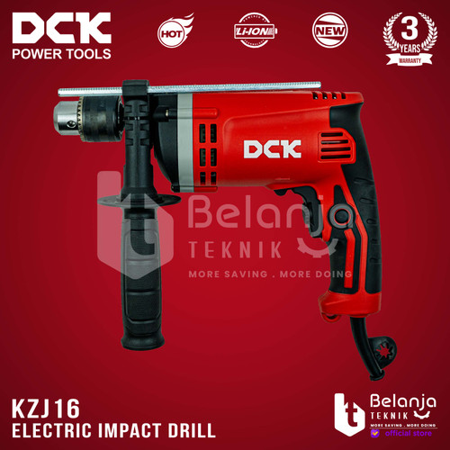 DCK Mesin Bor Tangan Tembok 16MM KZJ16 Impact Drill 710 Watt 16 MM KZJ 16