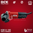 DCK Mesin Gerinda Tangan 4 Inch KSM14-100 A Angle Grinder 800 Watt 4" KSM 14 100A