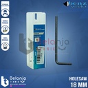 Benz Mata Bor Holesaw HSS 18mm Mata Bor Plong Besi 18 MM Pelubang Besi
