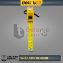 Deli Tape Measure 7.5 Meter Meteran 7.5m Meteran Alat Ukur Tukang ABS