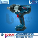 Bosch Mesin Impact Wrench Cordless GDS 18V-1050 H Baterai Procore 4AH