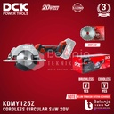 DCK Mesin Circular Saw Cordless KDMY125Z Sirkel Kayu Unit Only 125MM