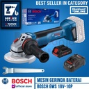 Bosch Mesin Gerinda Baterai GWS 18V-10P Set Procore Battery