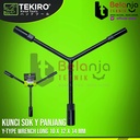 Tekiro Kunci Sok Y Panjang 10 - 12 - 14 Y-Type Wrench Long 10X12X14 MM