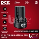 DCK Baterai Cordless Lithium 12V 2 AH Battery 12 Volt LB1220 LB 1220