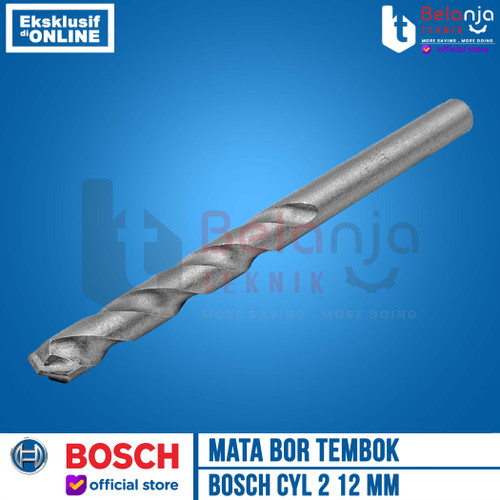 Bosch Mansory Drill Bits CYL-2 12 X 150 MM Mata Bor Beton Tembok 12MM