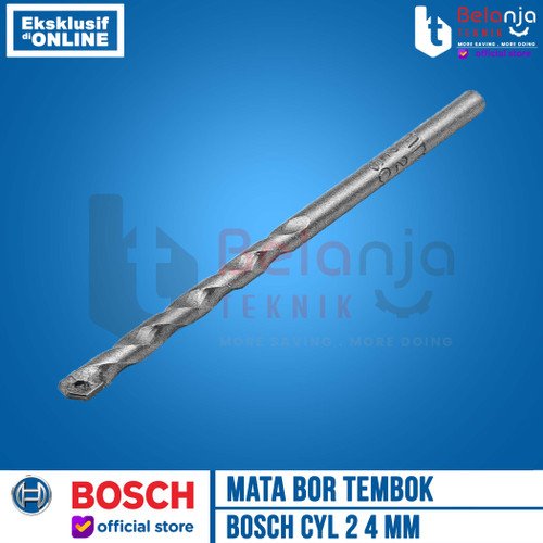 Bosch Mansory Drill Bits CYL-2 4 X 75 MM Mata Bor Beton Tembok 4MM