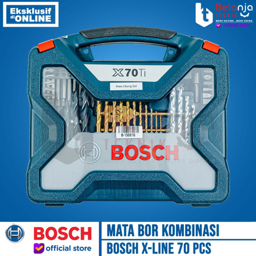 Bosch Mata Bor Obeng Kombinasi X-Line Set 70 Pcs Screwdriver Drill Bit