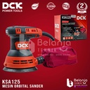 DCK Mesin Amplas Bulat KSA125 Orbital Sander 5Inch 300W Variable Speed