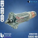 Benz Armature Angker Dinamo Mesin Circular Saw Gergaji Makita 5800 NB