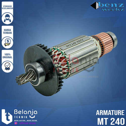 Benz Armature Angker Mesin Cut Off Potong Besi MT 240 Armatur MT240