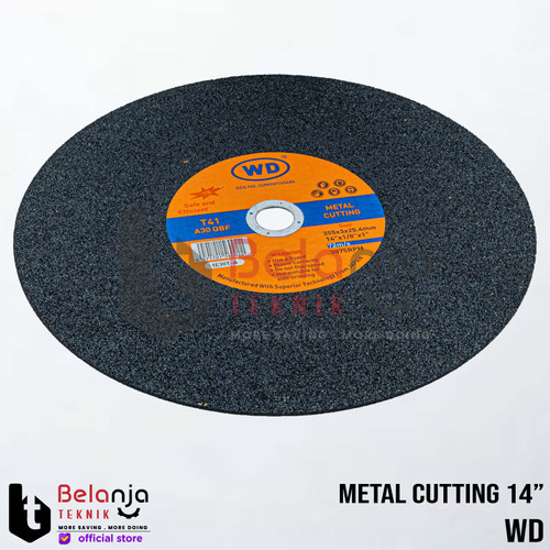 WD Cutting Wheel 14 inch Mata Gerinda Potong 14 inch Batu Grinda 14"