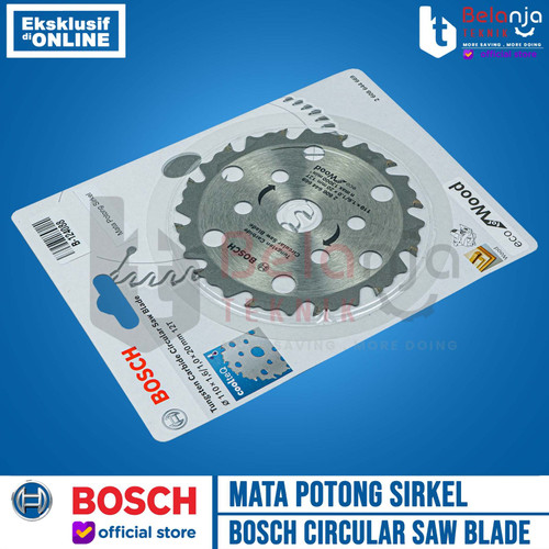 Bosch Tungsten Carbide Circular Saw Blade Mata Potong Kayu 110MM X 12T