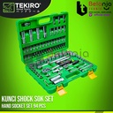 Tekiro Kunci Shock Sok Set 94 Pcs 6 PT 1/4"-1/2" Socket Set SC-SE0622