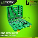 Tekiro Mata Shock Socket Set 12 PT 120 Pcs 1/4"-3/8"-1/2" Tool Kit Set