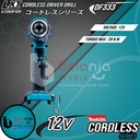 Makita Mesin Bor Obeng Baterai DF333 Driver Drill Cordless 12V DF 333