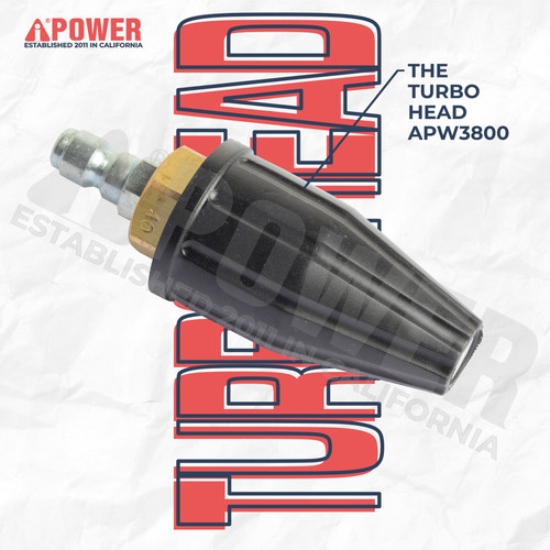 Aipower Turbo Head Nozzle Mesin Steam Cuci Mobil APW 3500 3800 4400