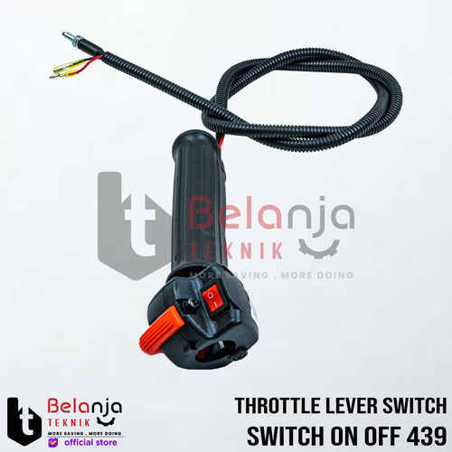 Tasco Handle Gas Switch On Off 439 Throttle Lever Switch Mesin Rumput