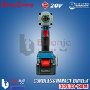 Dongcheng Impact Driver Baterai DCPL03-14EM Pembuka Baut Brushless 20V