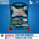 Bosch Mata Bor Obeng Kombinasi X-Line Set 70 Pcs Screwdriver Drill Bit
