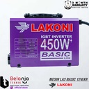 Lakoni Travo Las Basic 124IXR Mesin Las Trafo 120 A 450 Watt Welding