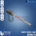 Benz Mata Tuner 3 mm BX0613 Tungsten Carbide Rotary File 6mm BX 0613