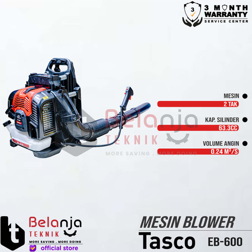 Tasco Mesin Tiup Udara Tangan Gendong EB 600 Blower Engine EB600 2 Tak