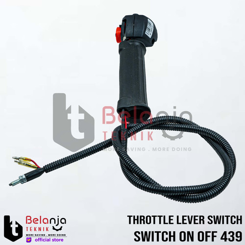 Tasco Handle Gas Switch On Off 439 Throttle Lever Switch Mesin Rumput